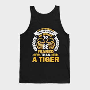 An Oppressive Government Is More To Be Feared Than A Tiger T Shirt For Women Men Tank Top